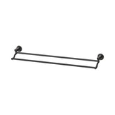 Phoenix Nostalgia Double Towel Rail 760mm - Antique Black